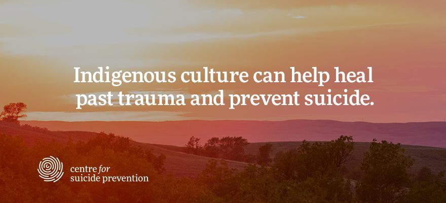 A strong connection with Elders builds resilience in Indigenous youth. Learn more about how culture is life promotion in our toolkit about Indigenous people, trauma, and suicide. buff.ly/2FrL4o1