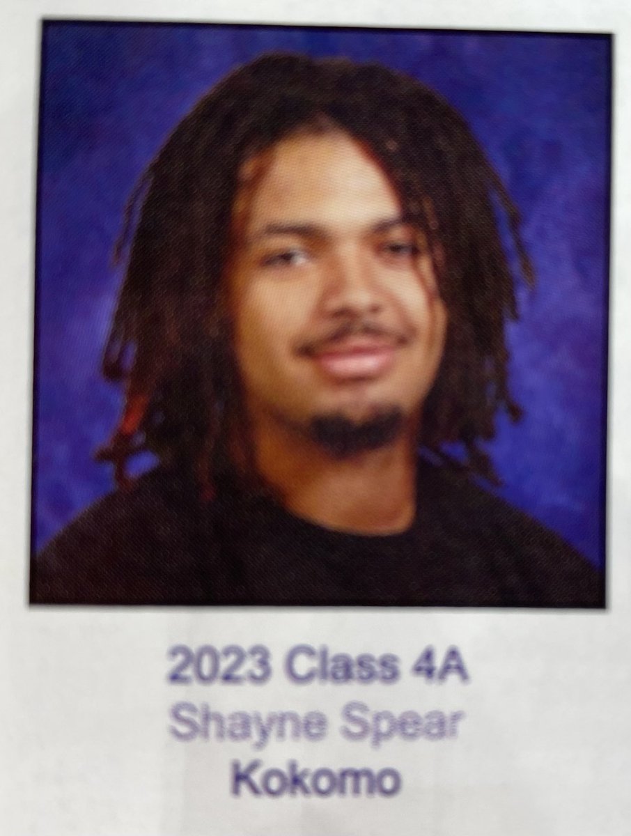 Love seeing former Kat Shayne Spear featured in the <a href="/IHSAA1/">IHSAA</a> state finals program after earning the Trester Award last year. He is in with some great company! #LegacyMatters ❤️💙🏀

<a href="/Kats_Principal/">Principal Blessing</a> <a href="/KHS_AD/">Kokomo Athletics</a> @WildkatBBall <a href="/MemorialManiac_/">KHS Student Section</a> <a href="/BarstoolKokomo/">Barstool Kokomo</a> <a href="/NCCBarstools/">NCC BARSTOOLS</a>