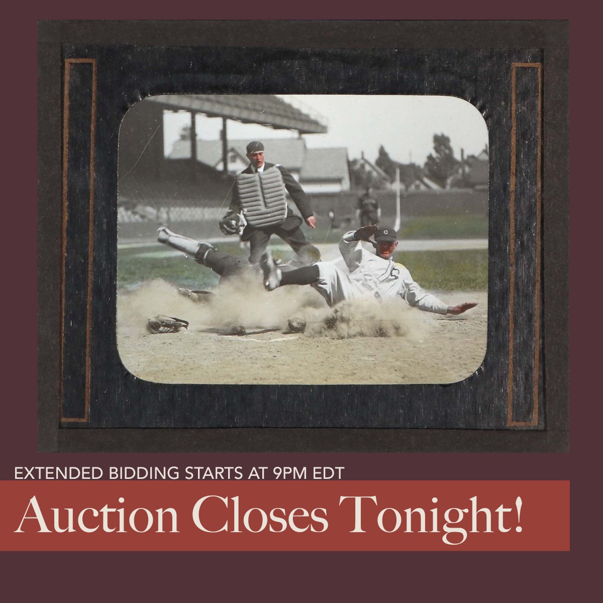 Extended bidding starts at 9PM.  Grab your popcorn! Visit bid.loveofthegameauctions.com/Lots/Gallery and sort by "Recent Bids" to see what's getting action! #thehobby #AuctionEvent #LOTG