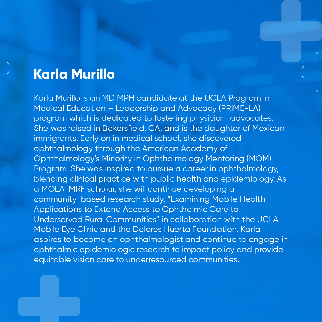 chicagomola's tweet photo. Get to know our MOLA-MRF 2024 Scholars and uncover their aspirations, and successes! Let's recognize the talent and dedication of Sarah Medina-Aguirre and Karla Murillo.

Learn more about the MOLA-MRF Scholars Program: https://t.co/ZzcIXyRkwA

#MOLA #MOLAHealth #MolaScholars https://t.co/ZVV7kuI5d1
