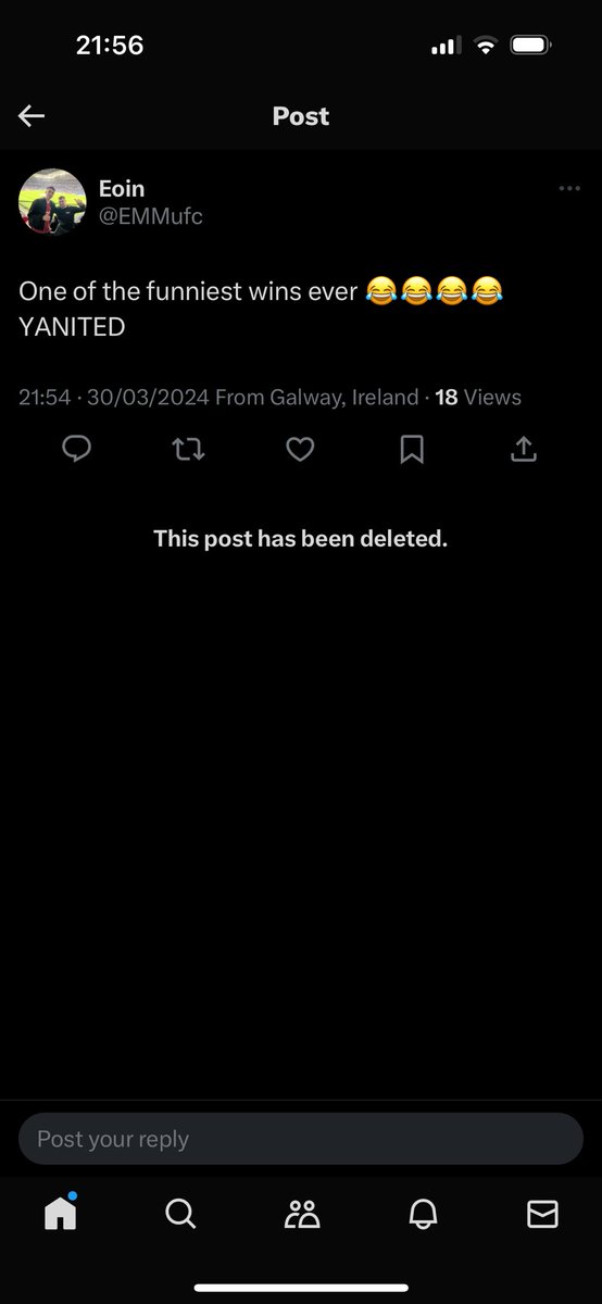 declanAFC's tweet photo. Oh deary deary me chaps @jackmcgann14 @EMMufc https://t.co/8XjnD8ULTX