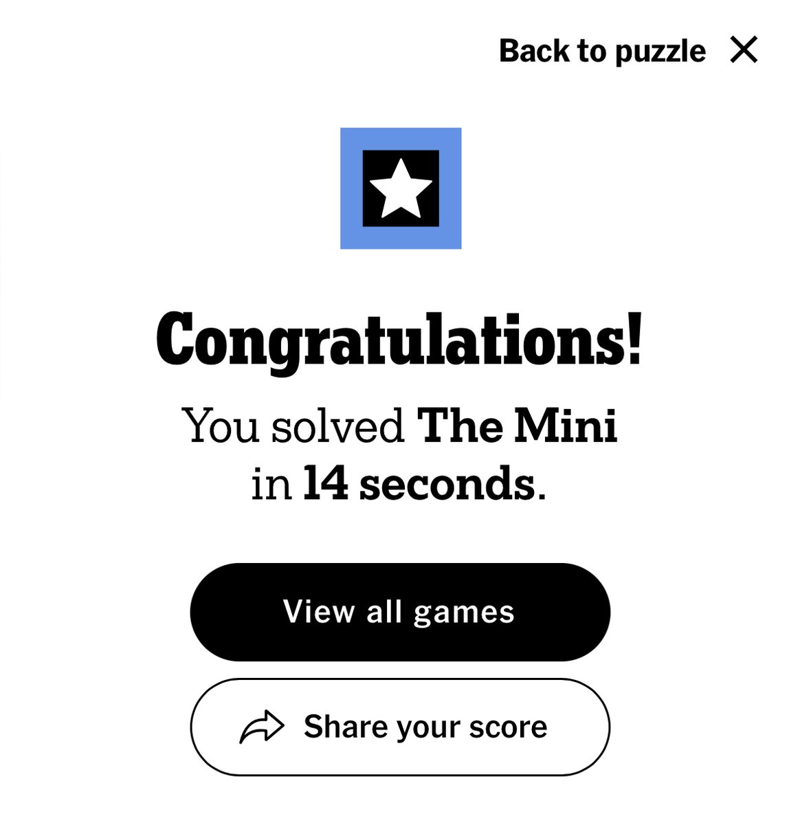 Well that’s probably going to be my personal best for the rest of time