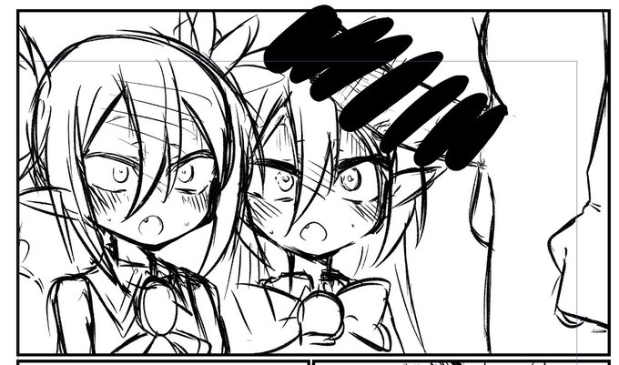 WIP
以降の制作途中絵はファンボとかにあげる…かも」 