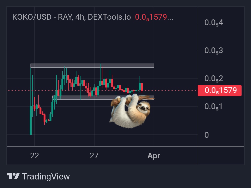Gem_Sheriff's tweet photo. $KOKO | @KOALAAIVIP

Breakout loading!⬛⬛⬛⬜️⬜️📈 https://t.co/3KYY2Ke7BJ