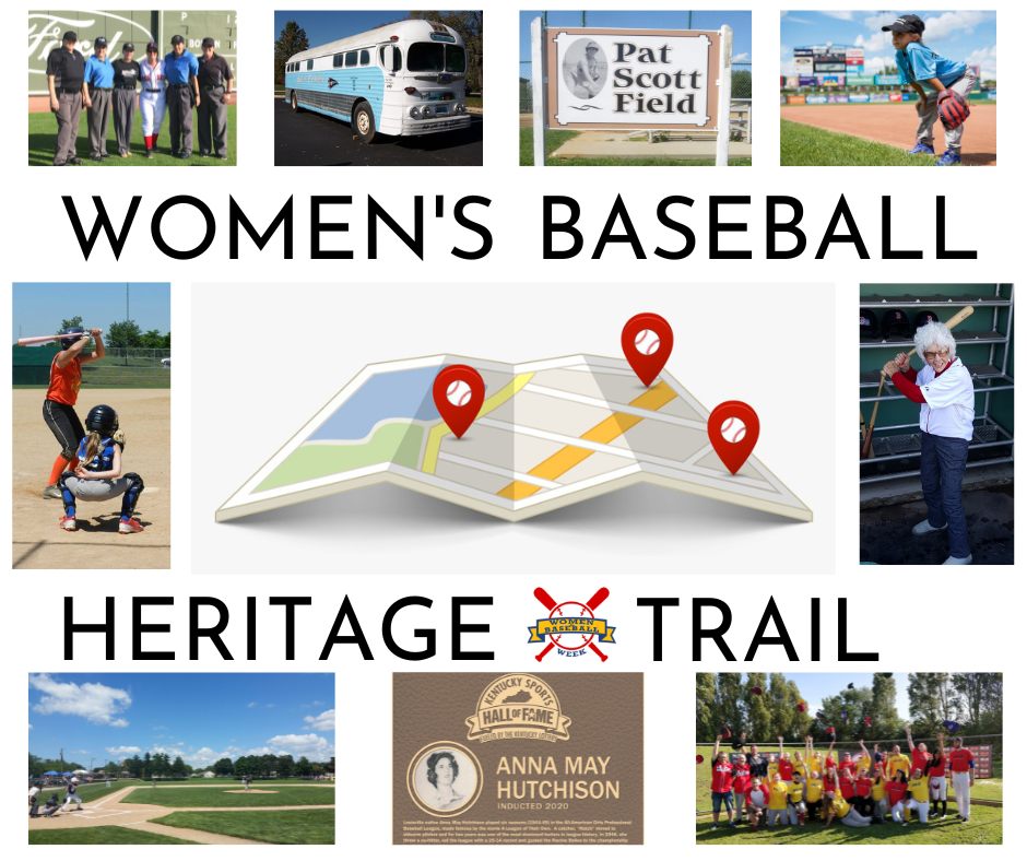 It may be the last day of Women's History Month, but our Women's Baseball Heritage Trail is here every day for you to explore our rich history all over the world. New sites are added constantly, so find your next spot on the map! #WomensHistoryMonth #WBHT womeninbaseballweek.org/index.php/heri…