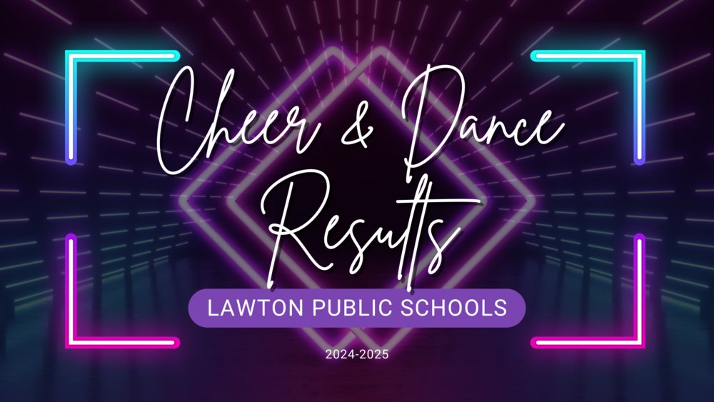 LawtonMMS's tweet photo. LPS 2024-2025 Cheer and Dance Results https://t.co/ZylbfdBWhQ https://t.co/Tnu2YPHuSS