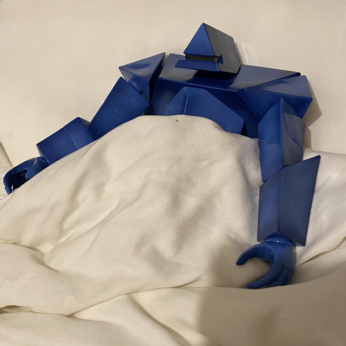 lying on back bed sheet holding hands robot 1other out of frame  illustration images
