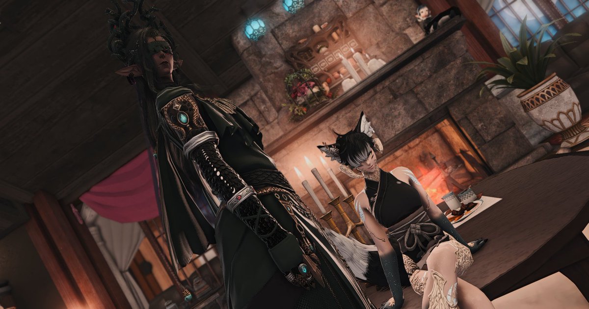 LittleSylvir's tweet photo. The fox has returned!

| #GPOSERS | #EorzeaPhotos | #sylvposes | https://t.co/y9ksaaVfLj