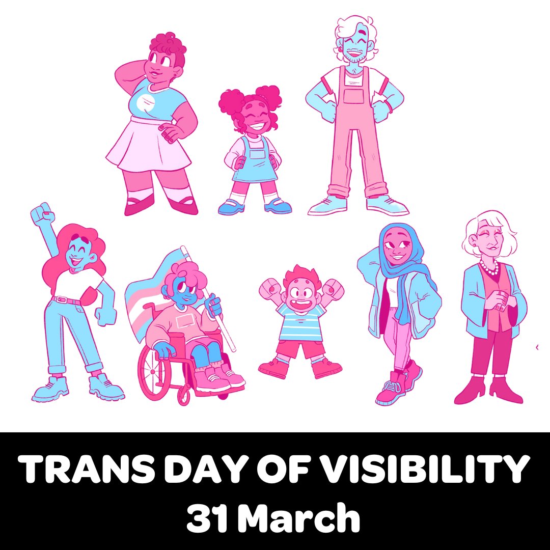 Today is Trans Day of Visibility - a day to celebrate gender diverse identity, achievements, and community! It's also a reminder to check in with those in trans, gender diverse, Brotherboy and Sistergirl communities. Learn more at: bit.ly/3vtC4ho