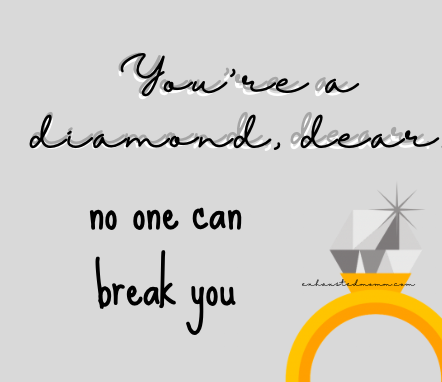 You're a diamond, dear. No one can break you.
#MarvelousMonday #MondayMotivation #MondayInspiration