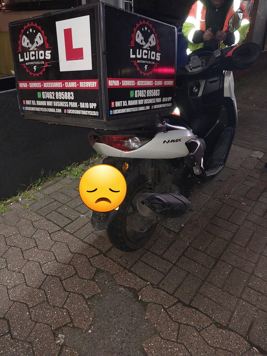 XD NTF have seized this bike for having no insurance after it caught officers' attention. Always check that your insurance is valid before driving! #KeepingDartfordSafe #SomeonesNotGettingTheirDinner CAD-1396 TM