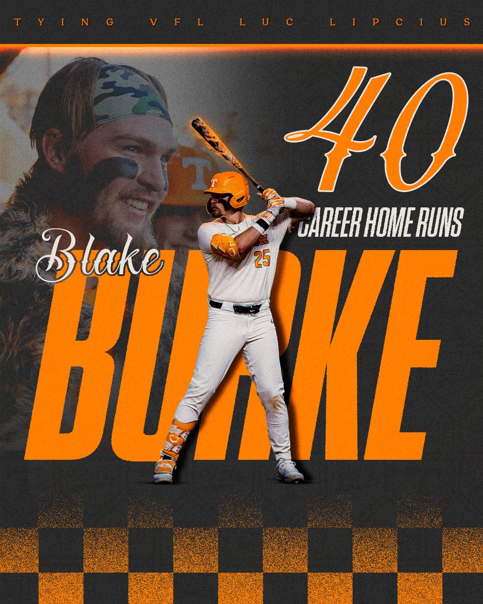 A mammoth blast to tie the Tennessee career record. #GBO // #BurkeBlast