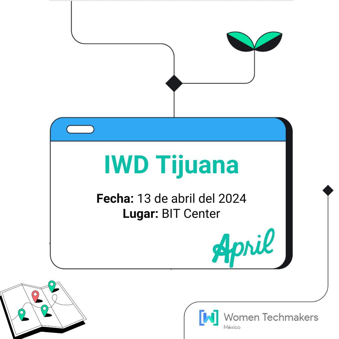 WTM_MX's tweet photo. Iniciamos Abril con todo⚡
Continuamos con la 2da parte del #RoadToIWD Mexico 2024
Conoce los eventos que tendremos del Día Internacional de la Mujer en diferentes ciudades de México🤯

💻Más info en  https://t.co/hZRTjdQgEK

#RoadToIWDMexico #impactthefuture @WomenTechmakers https://t.co/VKvqz1esjK