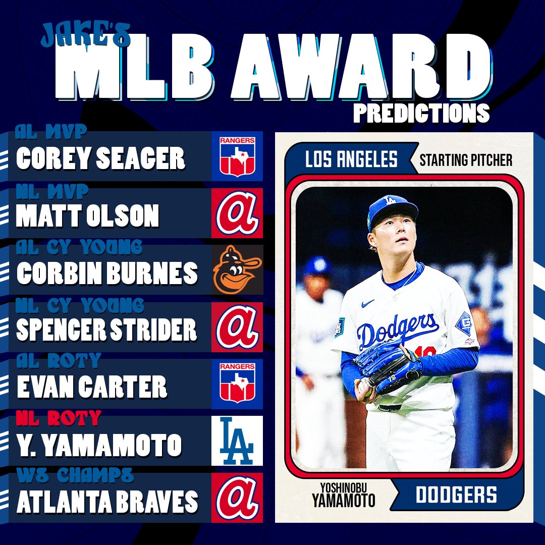 THE 2024 MLB SEASON IS HERE! Four of our analysts predict who will take home silverware at the end of the season (70s style).