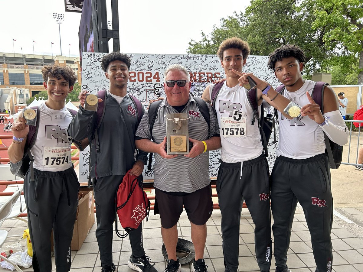 rock_track's tweet image. Texas Relays 4x400M Relays Champion