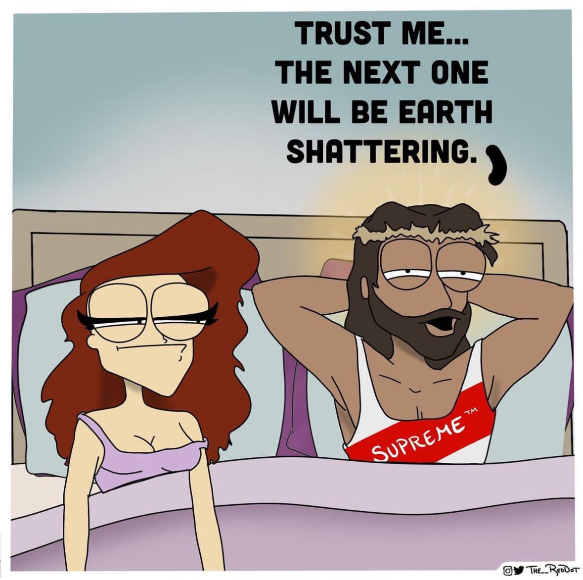 The__RedDot's tweet photo. The Second Coming https://t.co/jyF4HNeZ5Z