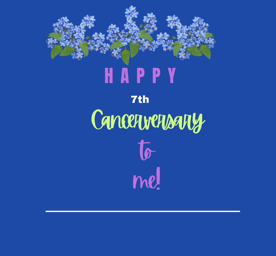Today is my 7th #cancerversary!! I'm happy to be NED & consider it an honor & privilege to advocate for current #colorectalcancer patients & caregivers. This #CRCAwarenessMonth I'm raising money for @paltown1 & @colontown. Please support my efforts 👇secure.coakerbend.com/events/d2d0909…