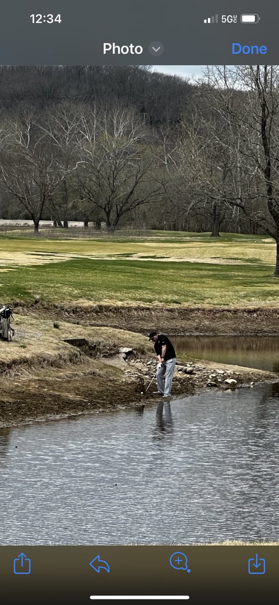 When I think I’m having a good streak playing golf, then the games always wants to give me more of a challenge. 🤷🏻‍♂️