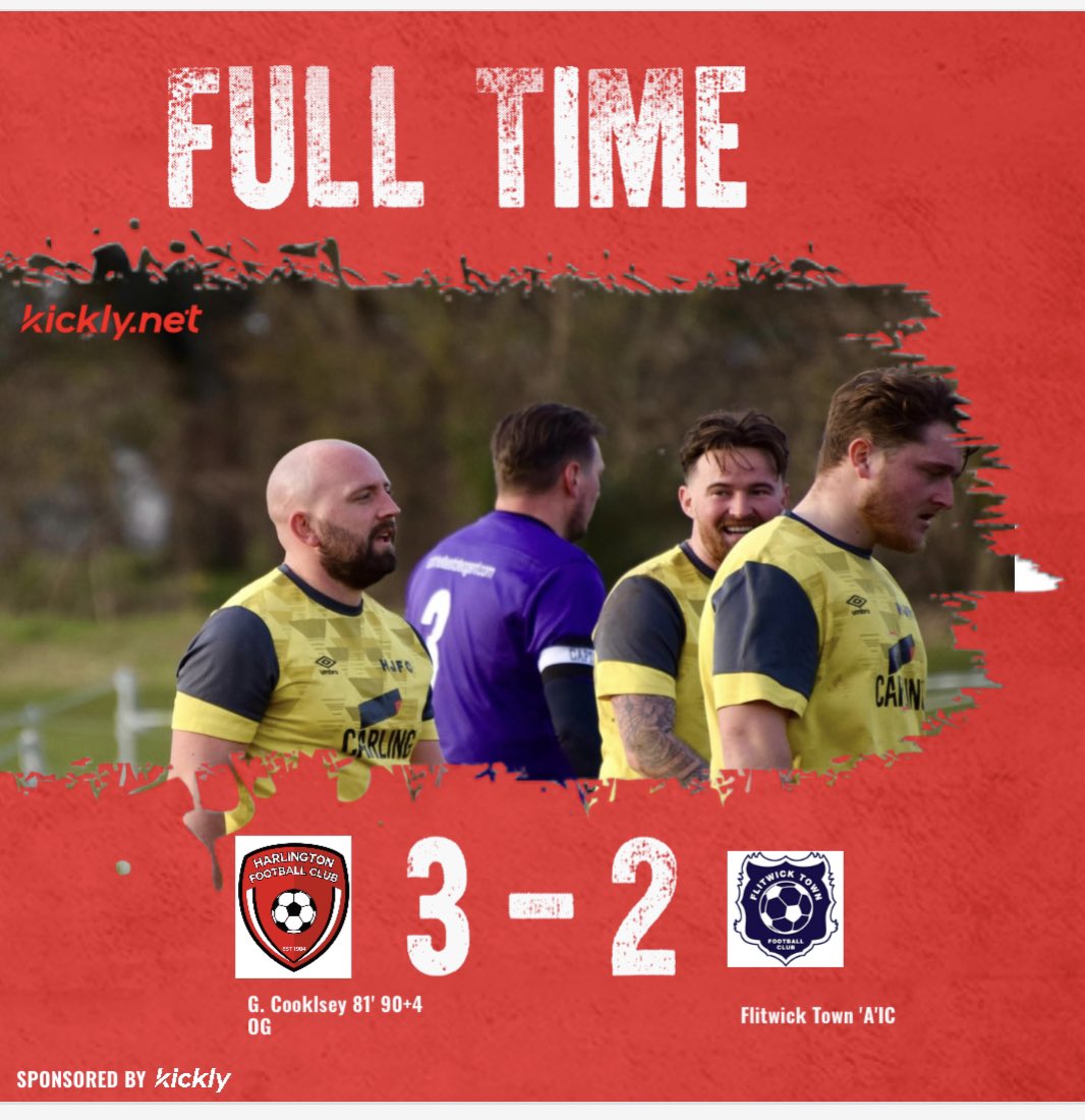 Eventful game!! <a href="/CookerzCooksley/">Glenn Cooksley</a> with the last minute winner to go back to top of the league! #UTFT