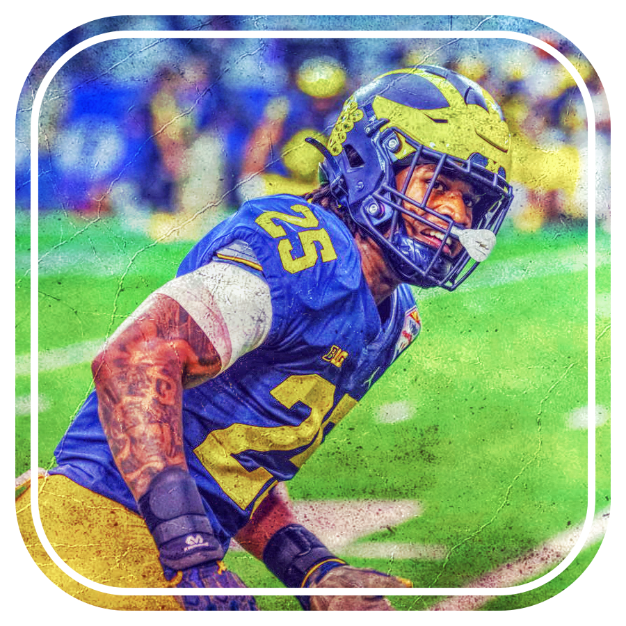 RussNFLDraft's tweet photo. #DraftNotes: Michigan LB Junior Colson and Duke IOL Graham Barton both played at Ravenwood High School in Brentwood, Tennessee. Barton played OT & DE. Colson played LB & WR. Colson graduated in 2021 & Barton graduate in 2020. https://t.co/uwPrRvkT7p
