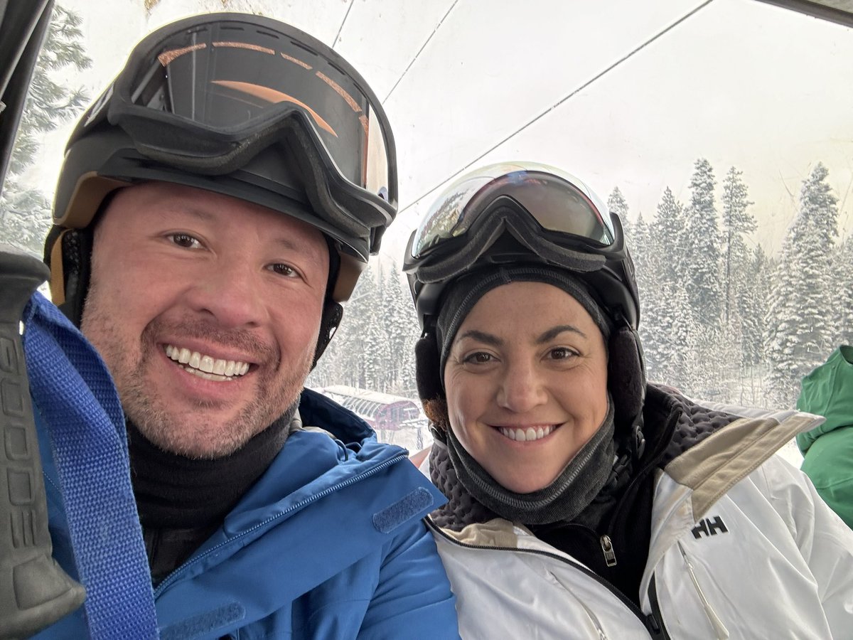 Taking a break from our regularly scheduled programming… ski weekend with my love 😍