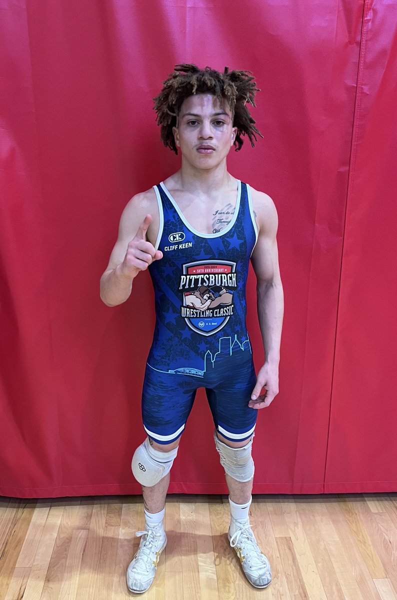 Great Job Ayden. Caps his career with a 3-1 decision at the Pittsburgh Wrestling Classic. Very Proud!🟡🔵