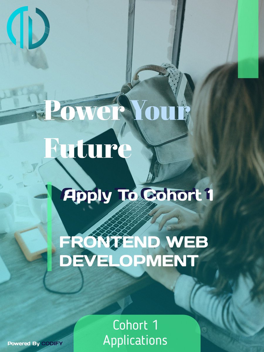 Codify_inc's tweet image. ‼️‼️🔊🔊
Good morning everyone and a happy weekend.

It&apos;s weekend and the countdown  to the application of your #web development programme starts today

Temp_Website link:
sites.google.com/view/codify-in…

As the countdown starts head straight to this form forms.gle/oD7KT1PTA7jJzj…