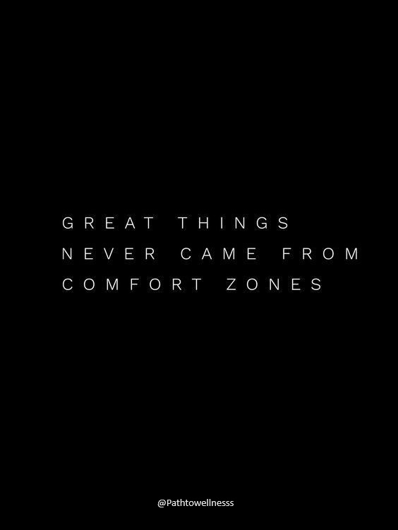 PathToWellnesss's tweet image. The sooner you step away from your comfort zone you'll realize that it really wasn't all that comfortable.
Because...