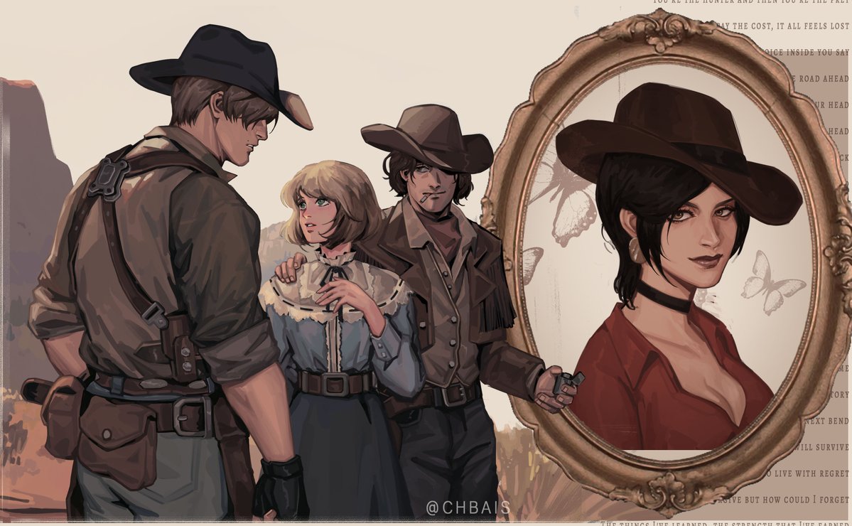 好喜欢西部风呀🤠🤎🤎

#RE4remake #RE4 #leonskennedy #LuisSerra #AdaWong #AshleyGraham