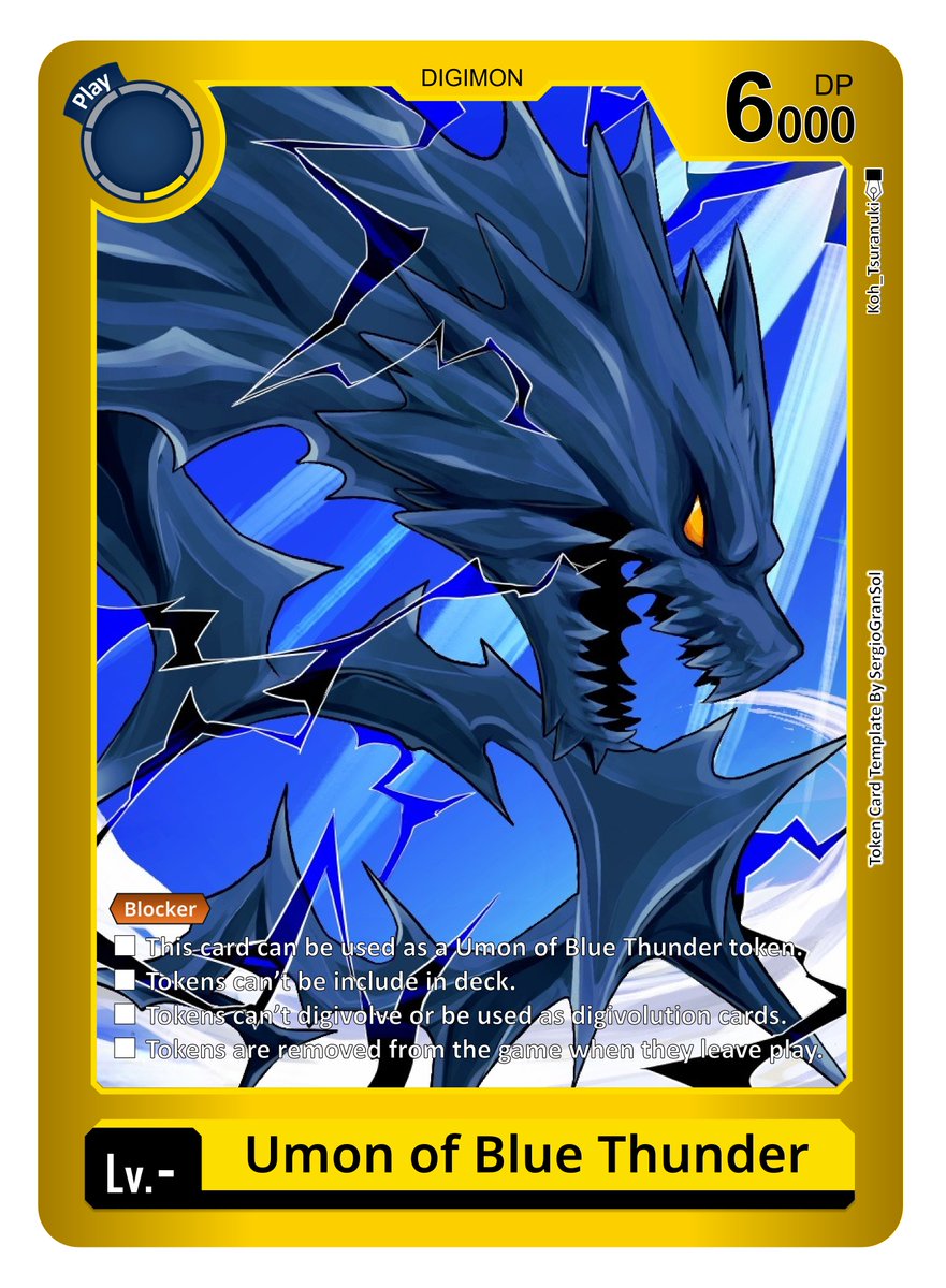 Just sharing Digimon TCG Tokens Amon of Crimson Flame and Umon of