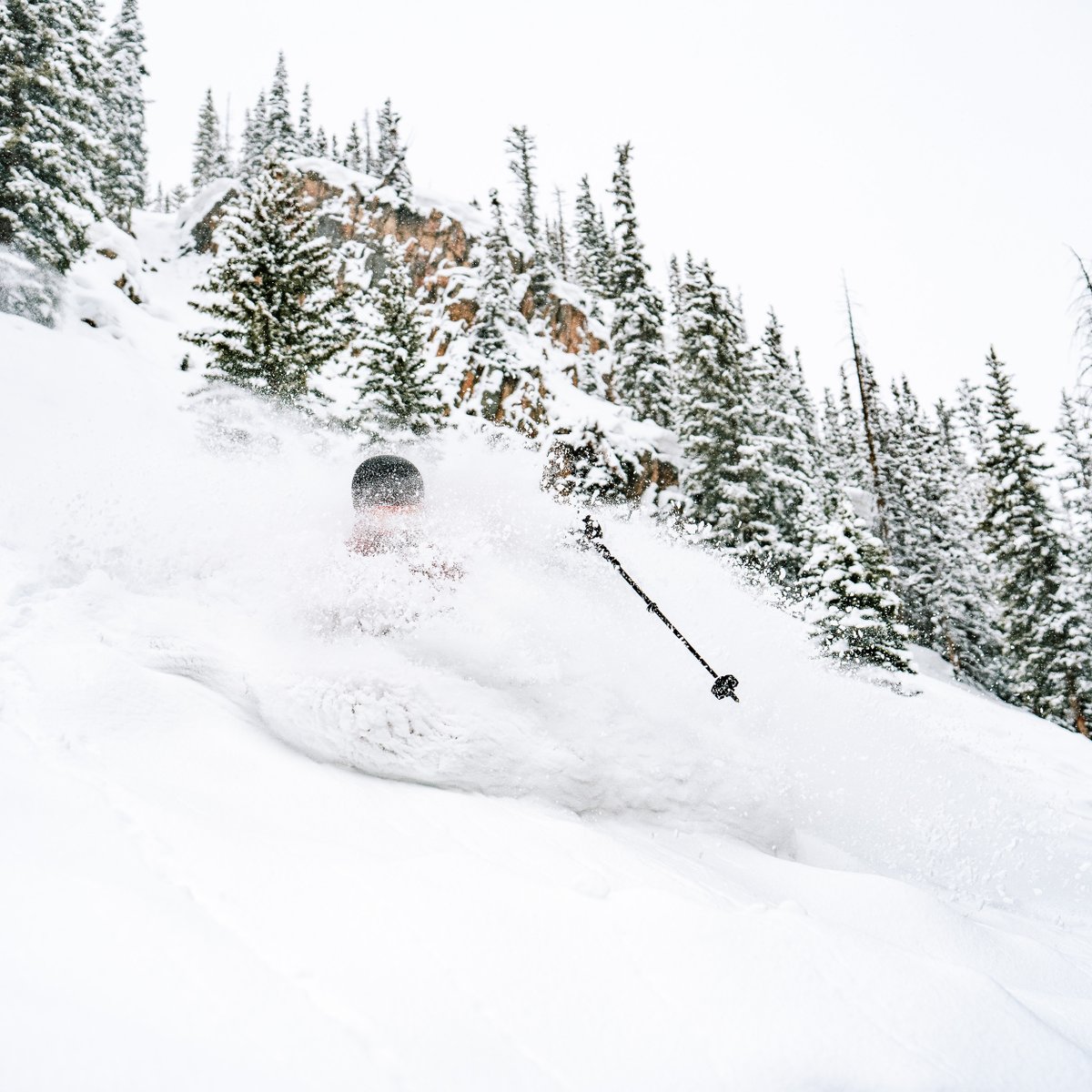 Wrapping up a powder-filled March with 46 inches of snow in the last 7 days ❄️ 📸: @tamarasusaphoto