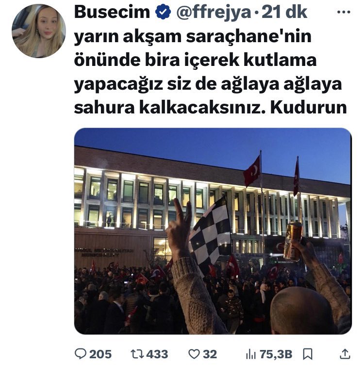 Uyan ey müslüman. Zihniyet bu !