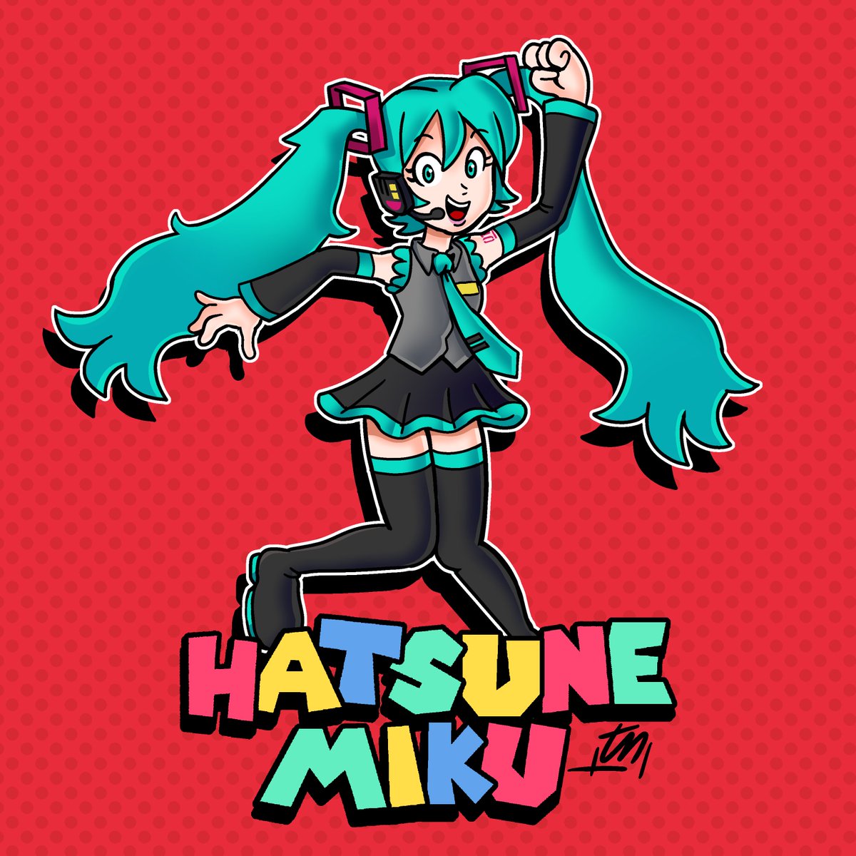 OMG LOOK at these cute Hatsuni Miku-chan mashups! such a creative idea! Credit: the original artists