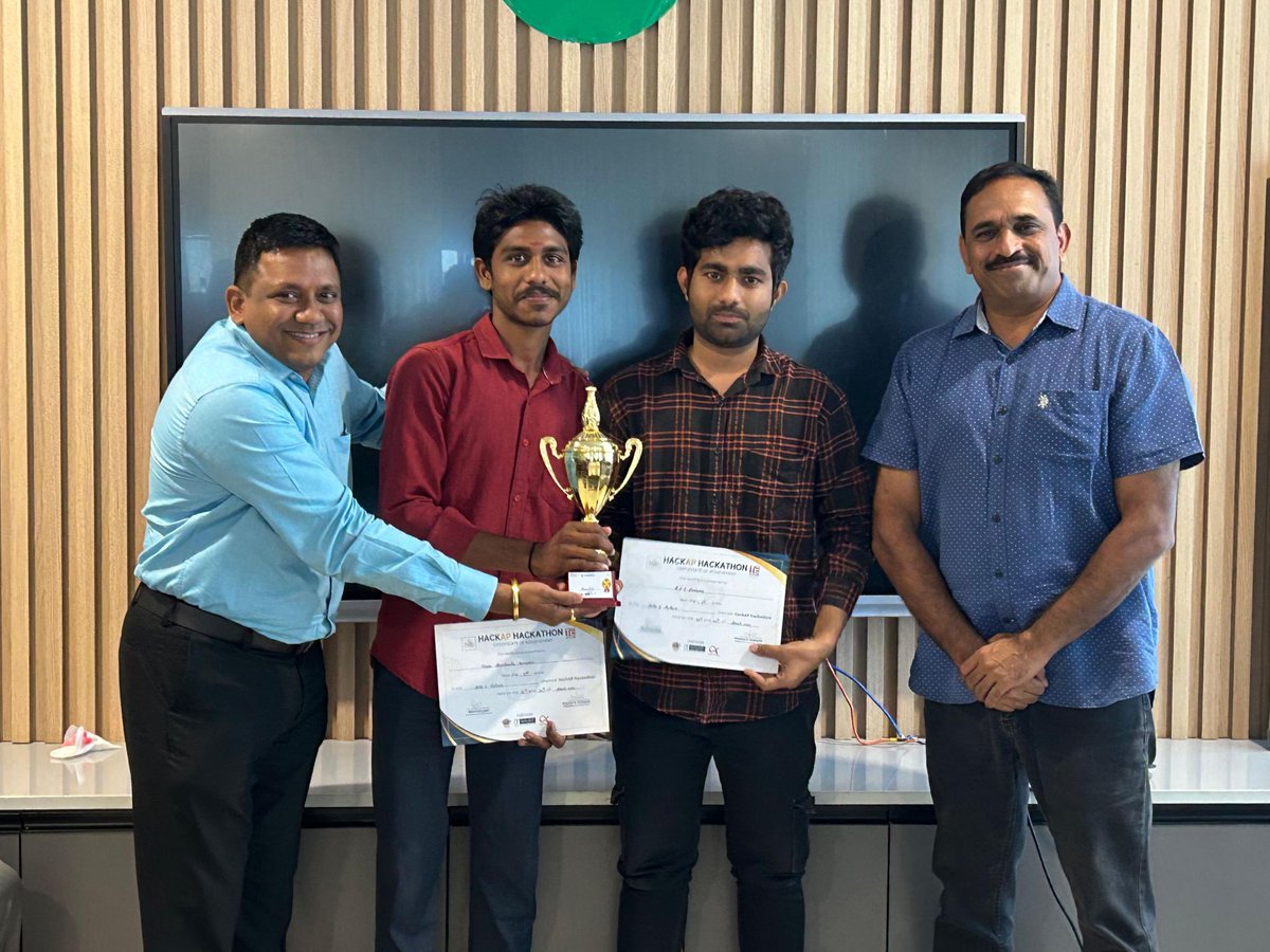 ahub1199375's tweet image. The March 23rd &amp;amp; 24th HackAP Arts &amp;amp; Culture Hackathon at Andhra University had 22 teams. Winners lauded innovation. CEO Ravi Eswarapu stressed entrepreneurship. Attendees praised the organization; AI in art inspired. Updates coming soon!
#ahub #hackap #au #vizag #innovation #tie