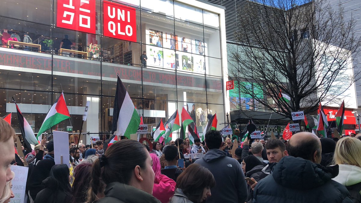 On Market Street, #Manchester 🇵🇸