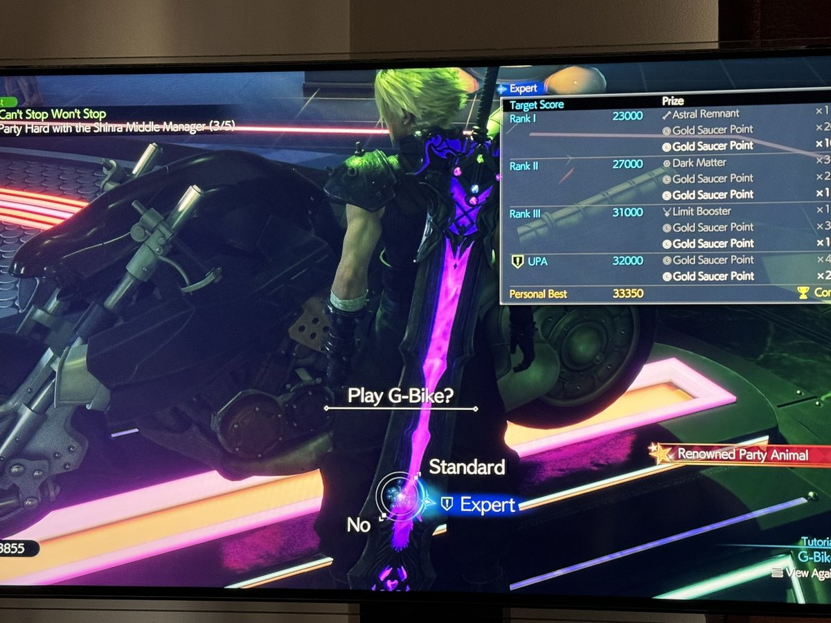 Rubix78's tweet photo. Please fix this bug @SquareEnix #FinalFantasy7Rebirth @SQUARE_ENIX_EU https://t.co/U0dfxz144X