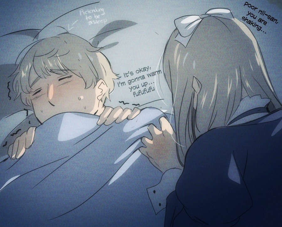 A normal day for them~ #ヘタリア