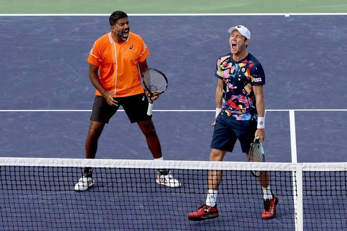 BREAKING: Rohan Bopanna & Mathew Ebden WIN prestigious Miami Masters Doubles title 🔥🔥🔥 The Indo Australian Express beat reigning French Open Champions Dodig & Krajicek 6-7, 6-3, 10-6 in Final. #MiamiOpen