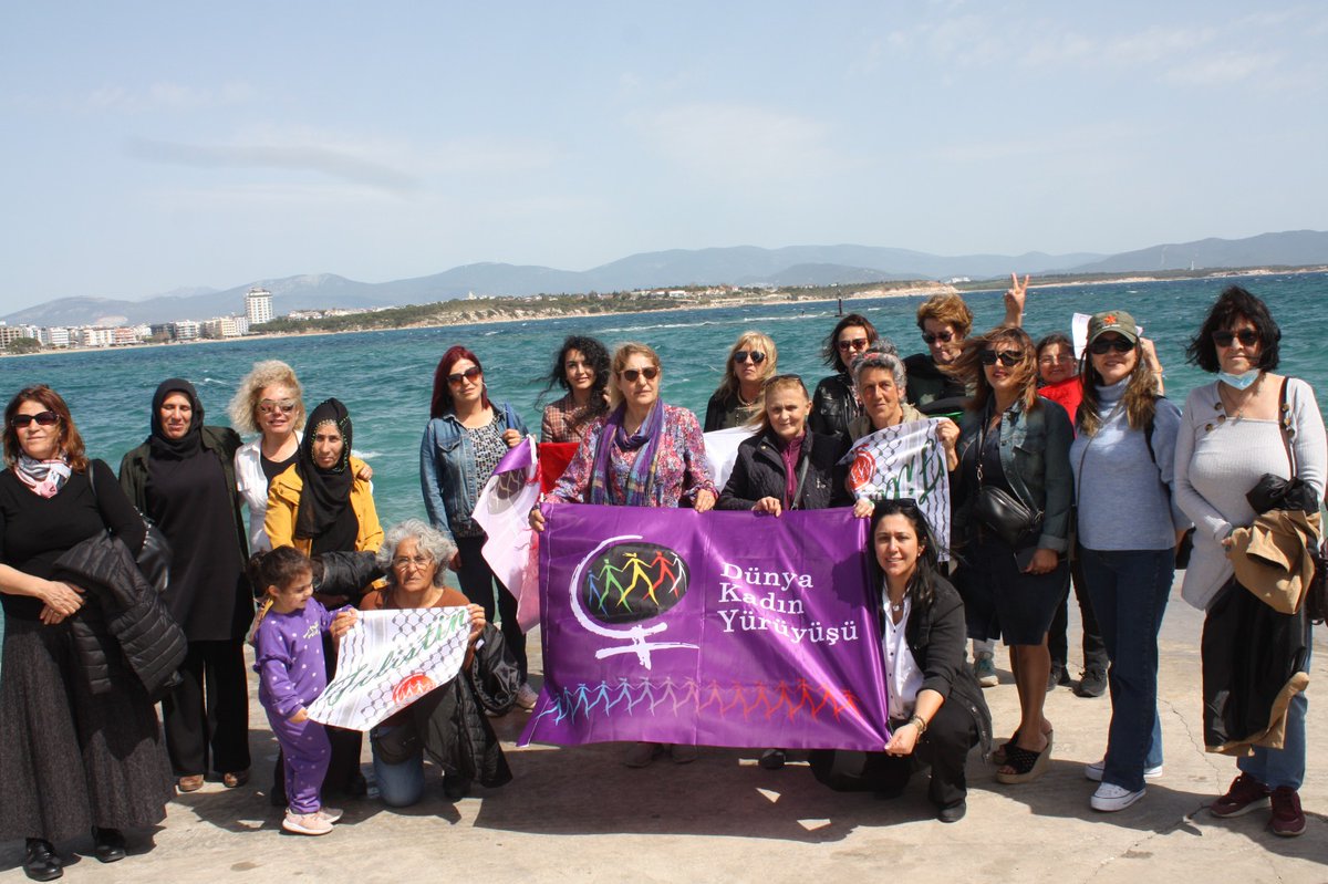 Pasifik Adalarında başlayan @WorldMarchWomen Filistin İçin 24 Saat Feminist Dayanışma Eylemi Asya, Orta Doğu, Kuzey Afrika, Avrupa ve Türkiye'de devam ediyor #wmw4palestine