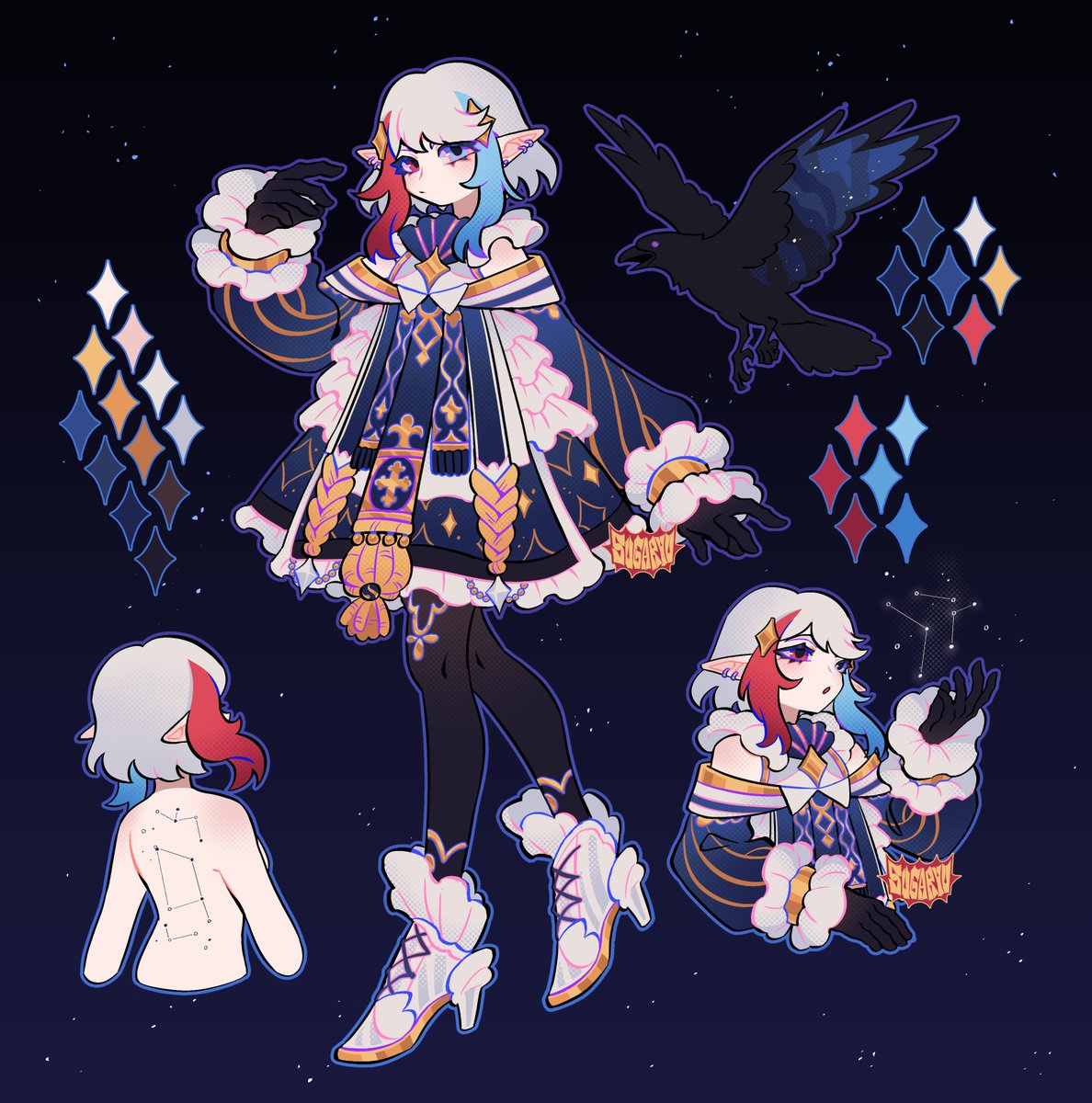 sugaryuck's tweet photo. comm ✨🌌🌟 https://t.co/oK2dMJOmW3