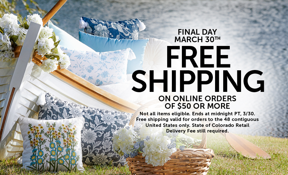 Busy weekend? Save time and money with Free Shipping from Hobby Lobby®! Ends today, 3/30. bit.ly/48DSMbk