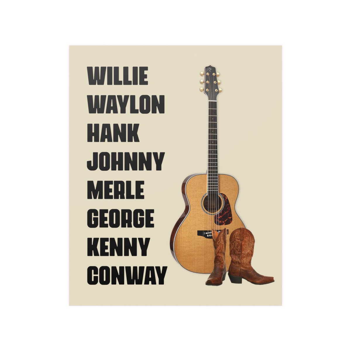 NEW in my #etsyshop is this #poster featuring the #countrymusic #OGs…

craigalexanderco.etsy.com/listing/169819…

#music #willienelson #johnnycash #hankwilliams #waylonjennings #merlehaggard #georgejones #kennyrogers #conwaytwitty #etsyfinds #etsy #etsystore #country