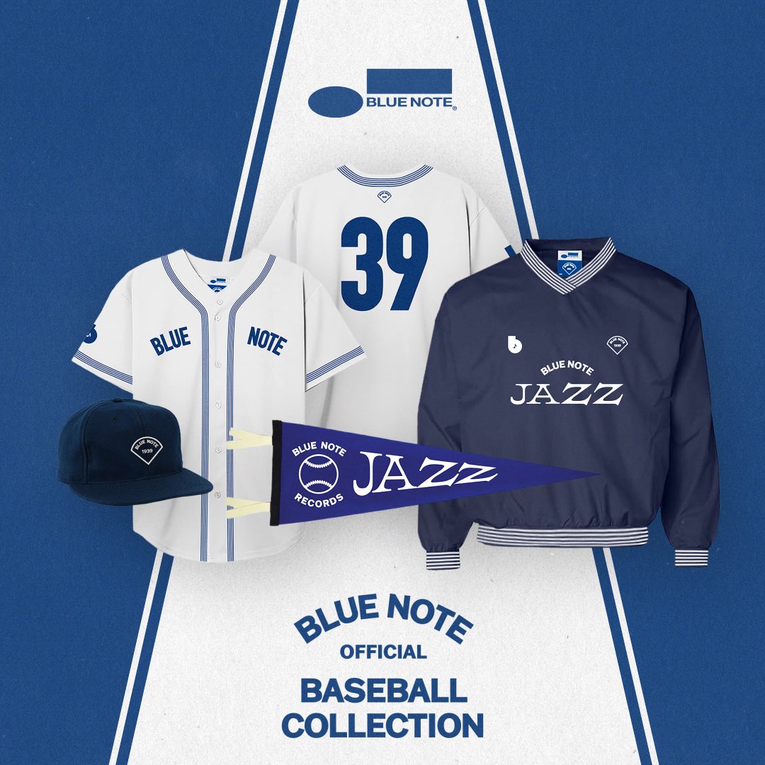 2 new merch collections hit the Blue Note Store this week! Check out our Charles Lloyd & Blue Note Baseball collections: store.bluenote.com/collections/bl…