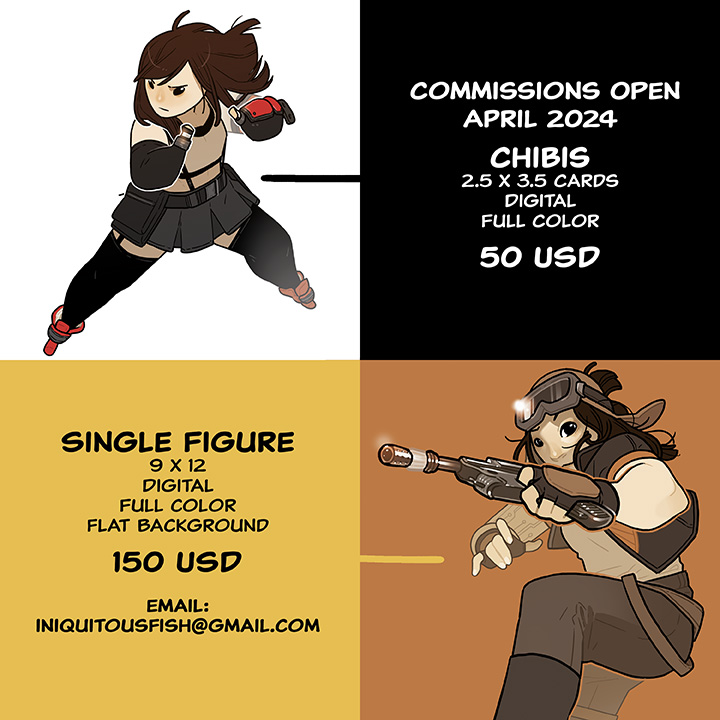 I have had... a few surprising, expensive, bills.  Henceforth, commissions. They open. 