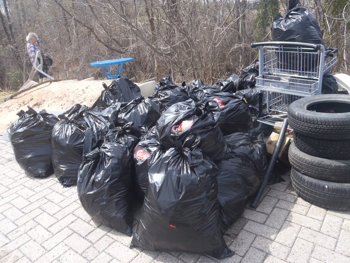 Clean up Sawmill Creek this #EarthDay! Join City Stream Watch volunteers behind Towngate Mall at 9 am on Sat. April 20 to pull a winter’s worth of garbage out of the ravine. We provide bags, gloves, refreshments & chest waders. Email citystreamwatch@rvca.ca to sign up!