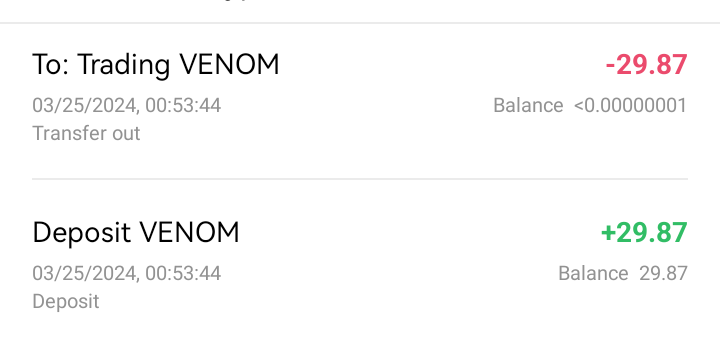 myADAcadabra's tweet photo. the "airdrop" some of us received for sign-up on OKX was useless too. It was some 29 $Venom but you can't withdraw it anyway. Make sure you all swap to $USDt for at least a Happy Meal at @McDonalds before it goes straight to 0.- ๐
#VENOMScam #VenomNetwork #VENOMSCAMPROJECT https://t.co/ZTIhLl9XJh