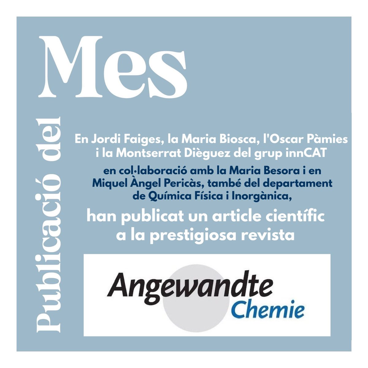 Facultat Química URV tweet media