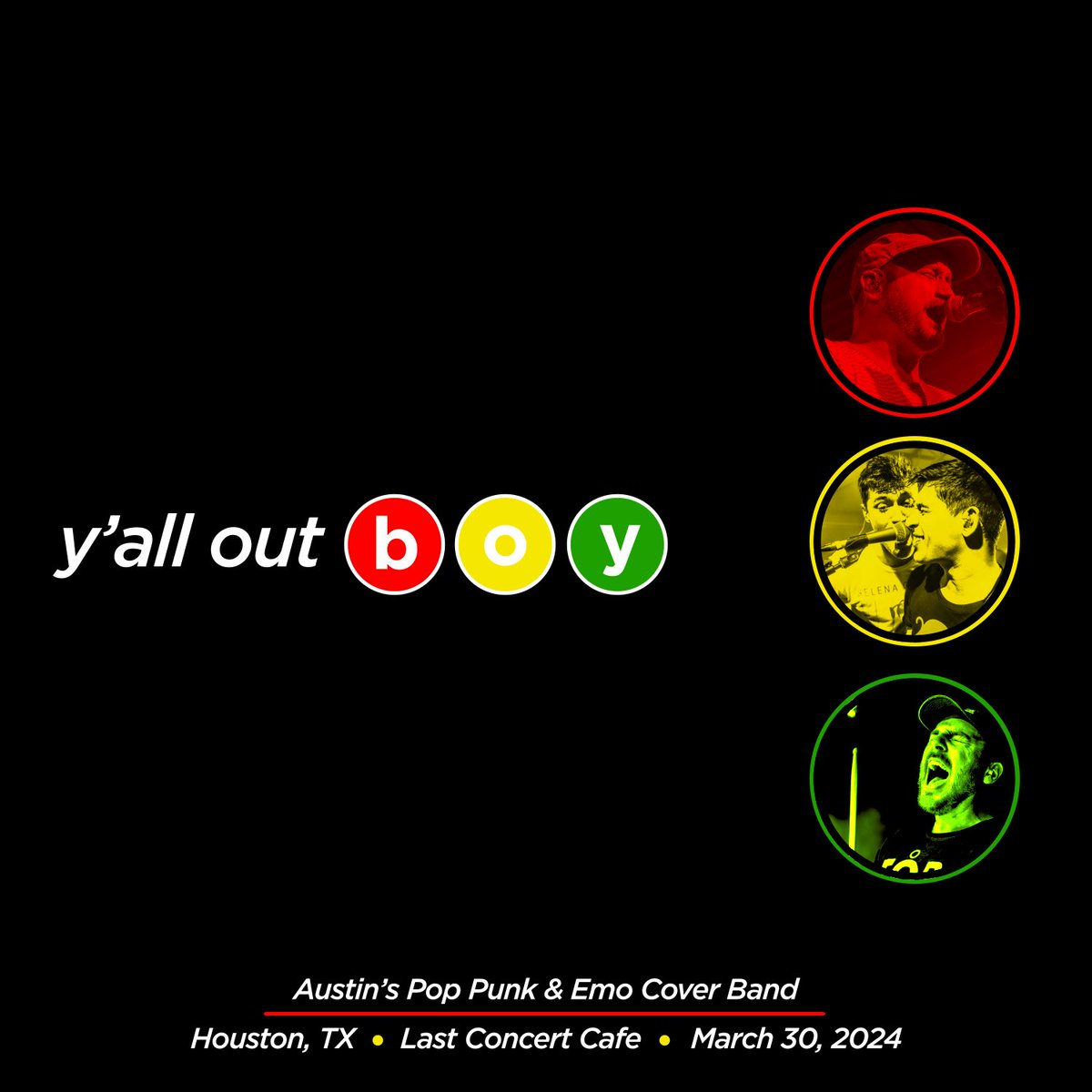 YallOutBoyATX's tweet photo. TONIGHT! See yall soon, Houston 😈 

🎟️ https://t.co/7giyBUMc4X https://t.co/XQkEnFj70q