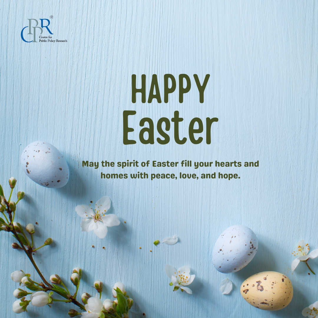 CPPRIndia's tweet image. Team CPPR sends warm Easter wishes to you and your family! 🐣🌷
#Easter #EasterSunday #EasterGreeting #FestiveSeason #CPPRIndia #Policy