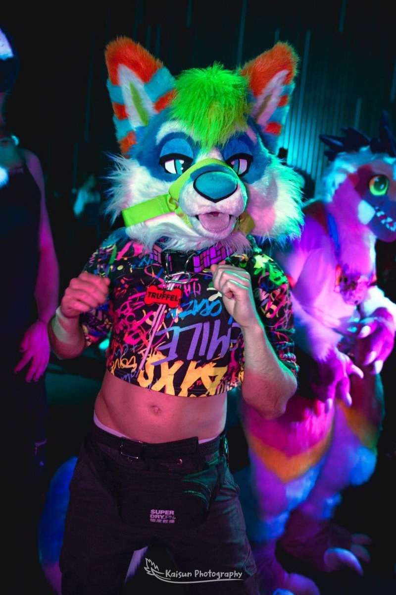 Hey you! 👀 I have spotted a cutie on the dancefloor, would you share a dance with me?

📸 @kaisunderg #furryfandom